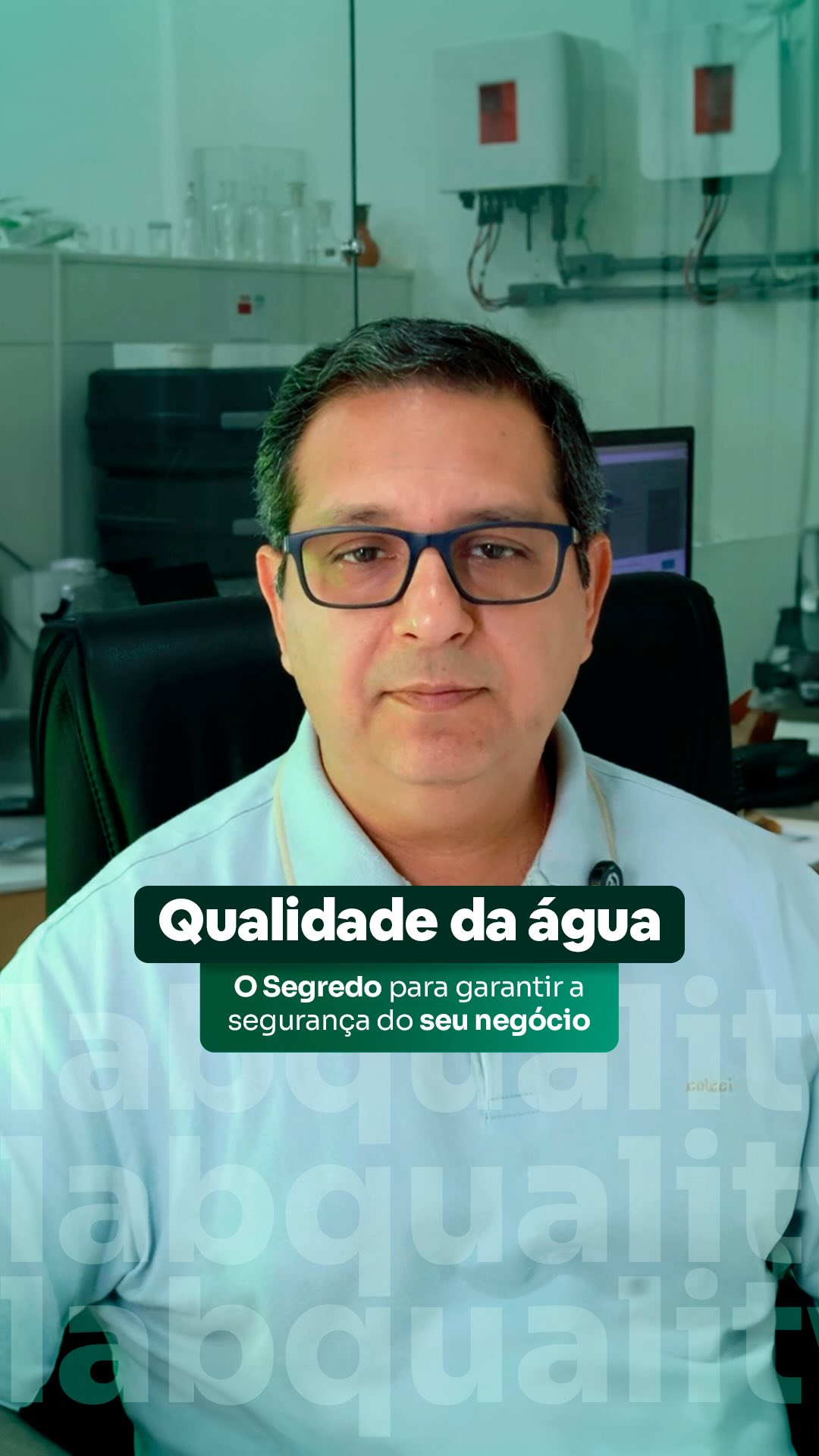 Qualidade da água. O segredo para garantir a segurança do seu negócio