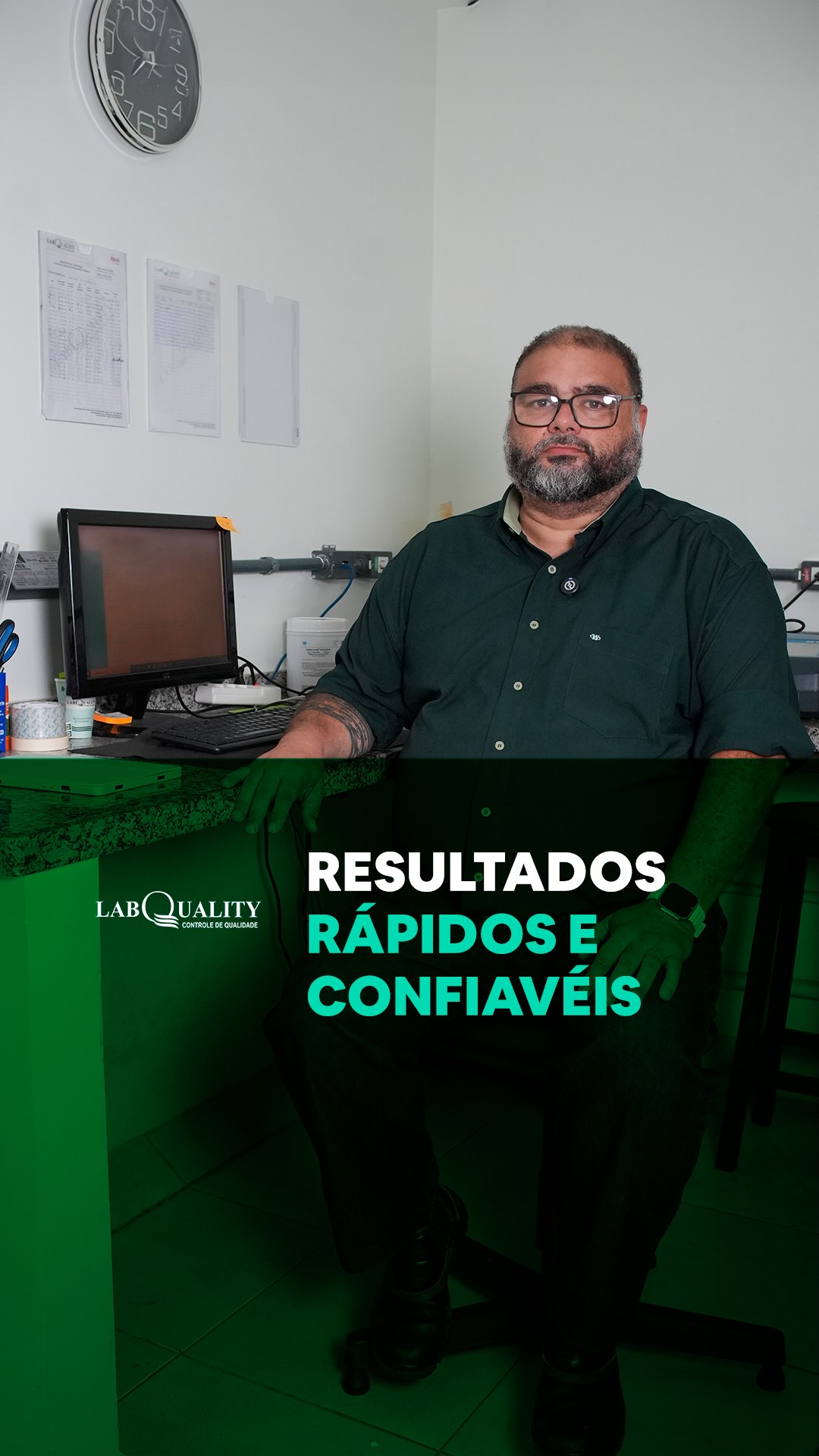 Resultados rápidos e confiáveis